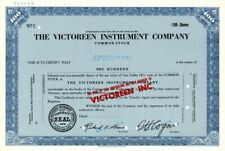 Victoreen Instrument Co. - Specimen Stocks & Bonds picture