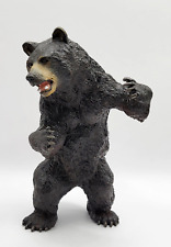 Papo Retired 2010 Black Bear 50113 Collectible Figure Figurine Rubber Plastic picture