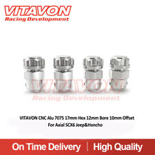 VITAVON CNC Alu 7075 17mm Hex 12mm Bore 10mm Offset For Axial SCX6 Jeep&Honcho picture