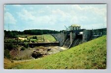 Hawley PA-Pennsylvania, Tafton Dam, Antique, Vintage Souvenir Postcard picture