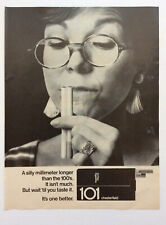 1967 Chesterfield 101 Cigarettes, Contac Cold Medicine Vintage Print Ads picture