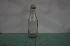 Old Clear Glass Ketchup, Catsup Bottle 8 ½ inch with Metal Cap picture