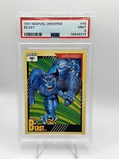 1991 Marvel Universe #40 Beast  - PSA 9 MINT - NEWLY GRADED picture