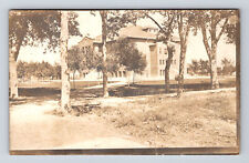 c1935 RPPC Large Unknown School RPO Cancel Real Photo Postcard picture