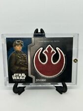 2016 Topps Star Wars Rogue One Mission Briefing Patch #1 Jyn Erso picture