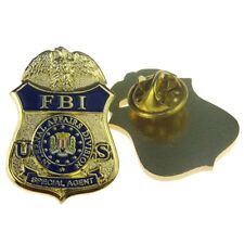 Novelty Collectable US FBI Special Agent Mini Badge Pin picture