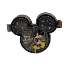 It Was All Started With Walt Disney and Mickey Mouse Hinge Disney Pin 107962 picture