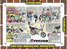 Metal Sign - 1969 Iverson Bicycles- 10x14 inches picture
