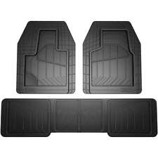 Genuine Max Coverage Full Vehicle Rubber Floor Mat 5-piece Set Black, 80103WDI picture