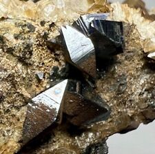 F/Well Terminated Blue Shade Anatase Crystals Bunch On Matrix @PAK. 340 Carats picture