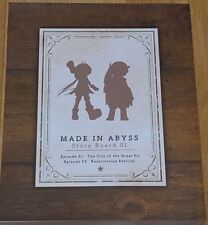 Animation Made in Abyss Story Board Art Book 01 Epi01-02 228page picture