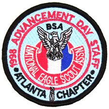 1998 Advancement Day Staff NESA Atlanta Chapter Eagle Scout Patch Georgia BSA picture