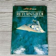 STAR WARS Return of the Jedi Pop-Up 1983 Children's Hardcover SciFi Classic Book picture