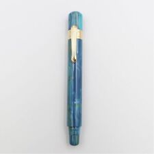 Nakabayashi TACCIA Urushi Fountain Pen Couvenant Blue Applatitite GT Middle Prin picture