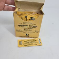 Vintage 70s Neosporin Antibiotic Ointment Box Advertising Medicine Film Prop picture