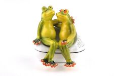 Frog in love  LIMITED EDITION trinket box  by Keren Kopal & Austrian crystals  picture