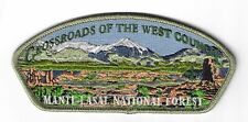 BSA CSP CROSSROADS OF THE WEST COUNCIL MANTI-LASAL FOREST 2023 $50 FALL AD SA-51 picture