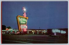 Fredericksburg, Virginia VA - Holiday Inn & Restaurants - Vintage Postcard picture