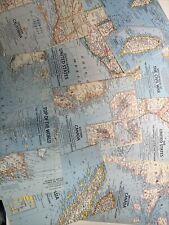 Lot of (10) 1960s National Geographic Maps picture