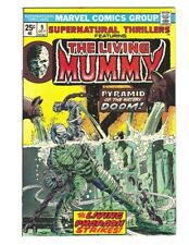 Supernatural Thrillers Living Mummy #9 1974 Unread VF+ or better Beauty Combine picture