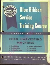 Vintage International Harvester Co. Blue Ribbon Service Training Corn Harvesting picture