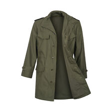 Army Jacket Original Military Trench Coat Belgian Parka Rain Water Resistant picture