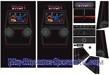 Tron Side Art Arcade Cabinet Artwork Kit Graphics Decals Print picture