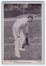 India Cricket Postcard K S Ranjitsinhji Sussex c1910's Unposted Antique picture