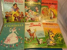 LittleGolden Books--Six books all under the Disney name picture