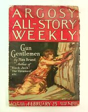 Argosy Part 3: Argosy All-Story Weekly Feb 25 1922 Vol. 140 #6 GD/VG 3.0 picture