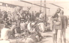 Photo WW2 1941 Takoradi Ghana Native West Africa Troops Gold Coast Batory Ship picture