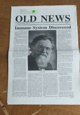 OLD NEWS-JAN & FEB 1996-IMMUNE SYSTEM DISCOVERY- HISTORICAL picture