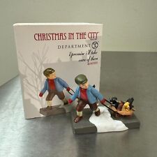 Dept 56 - I PROMISE I'LL TAKE CARE OF THEM #4030353 Figurine - Christmas Village picture