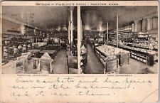 c1907 Postcard Parsons Kansas KS PW Blake’s Furniture Store Interior JA29 picture
