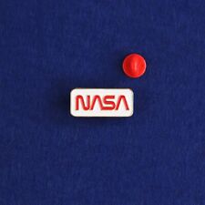 NASA Worm Pin Badge picture