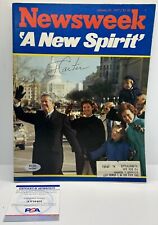 Jimmy Carter Signed 1977 NEWSWEEK Magazine Autographed POTUS Full Issue PSA COA picture