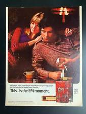Vintage 1971 L&M Cigarettes Print Ad picture