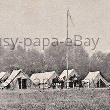 Antique 1900s Hospital Corps Camp Roosevelt Military Army Mt Gretna Postcard picture