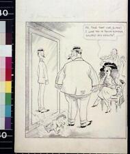 If Dreams Came True,Elmer,Couple,Obesity,Mirror,Herbert Johnson,American Cartoon picture
