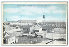 c1920's General View Main Barracks Paris Island South Carolina SC WW1 Postcard picture
