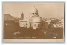c1920's Sacred Heart Cathedral Oran Algeria RPPC Photo Unposted Vintage Postcard picture