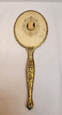 Vintage CAMEO Personal Hand MIRROR 1950s picture