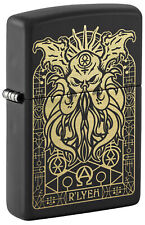 Zippo Monster Design Black Matte Windproof Pocket Lighter, 29965 picture