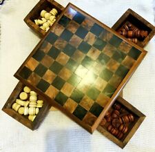 chessboard and handmade thuya %100 Moroccan picture