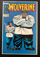 Wolverine #8 (VF+) Newsstand Edition; Joe Fixit And Patch appearance 1989 picture