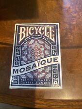 Playing Card Deck, Bicycle Mosaique, Mosaic Tiles Design, Sealed. picture