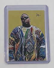Notorious B.I.G. Limited Edition Artist Signed Biggie Smalls Trading Card 1/10 picture