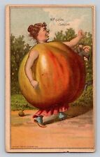 Anthropomorphic Apple Woman Apple Sauce Unbranded Stock P562 picture