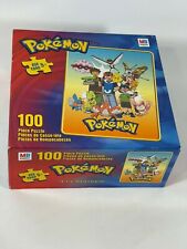 2004 POKEMON 100 pc piece Puzzle MB-Hasbro featuring Pokemon gang NEW picture