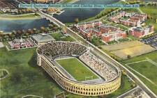 c1940s Aerial View Harvard Stadium Business School River Cambridge MA P510 picture